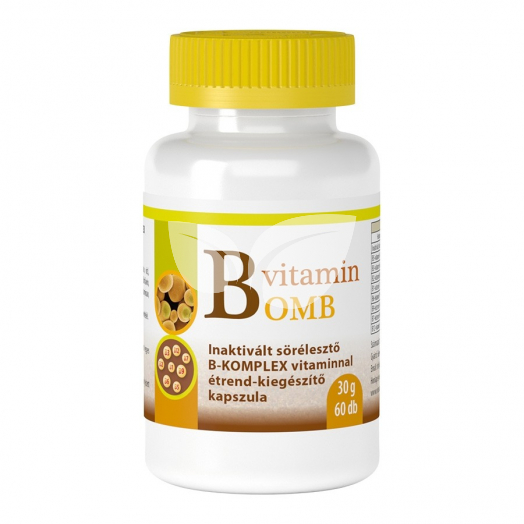B-Bomb b-vitamin komplex étrendkiegészítő kapszula 60 db • Egészségbolt