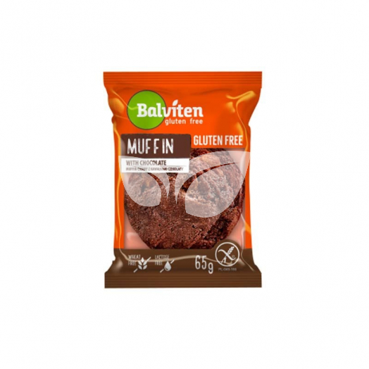 Balviten gluténmentes muffin csokis csokidarabokkal 65 g • Egészségbolt