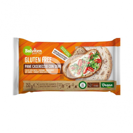 Balviten gluténmentes pane casereccio házi magvas kenyér kovásszal 250 g • Egészségbolt