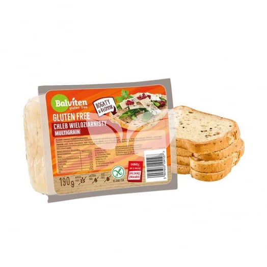 Balviten gluténmentes szeletelt sokmagvas kenyér 190 g • Egészségbolt