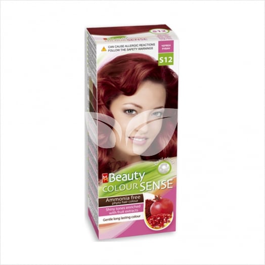 Beauty Color s012 rubinvörös ammónia ment.növ.hajfesték 1 db • Egészségbolt
