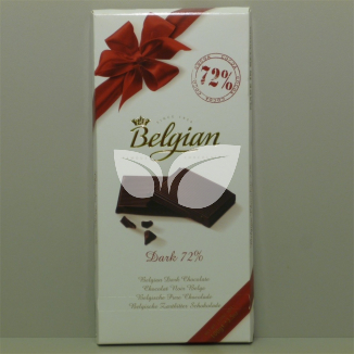 Belgian Dark étcsokoládé 72% 100 g