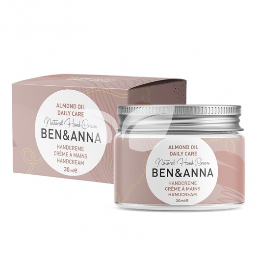 Ben&anna natúr kézápoló krém mandulaolajjal 30 ml • Egészségbolt