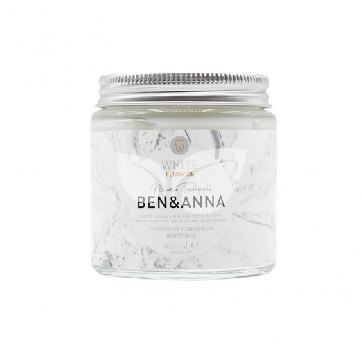 Ben&anna tégelyes fehérítő fogkrém 100 ml • Egészségbolt