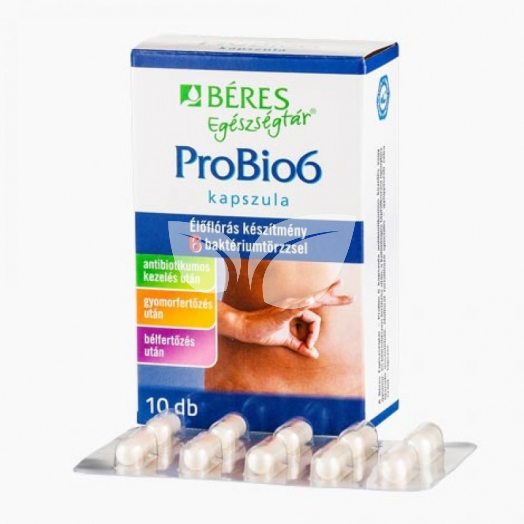 Béres probio 6 kapszula 10 db • Egészségbolt