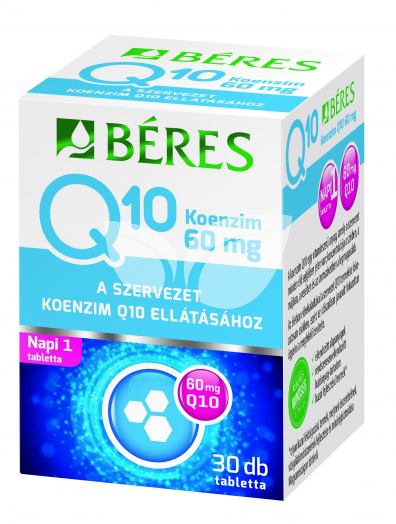 Béres q10 60mg tabletta 30 db • Egészségbolt