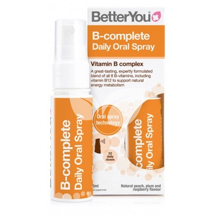 Better You b-complete vegan b-komplex szájspray 25 ml • Egészségbolt