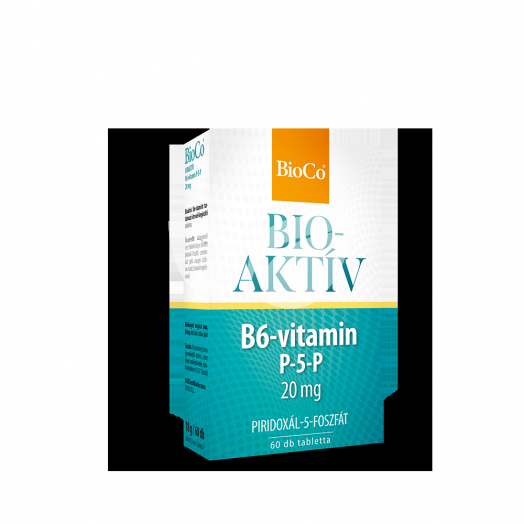 Bioco bioaktív b6-vitamin p-5-p 20mg tabletta 60 db • Egészségbolt