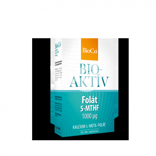 Bioco bioaktív folát 5-mthf 1000µg tabletta 30 db • Egészségbolt