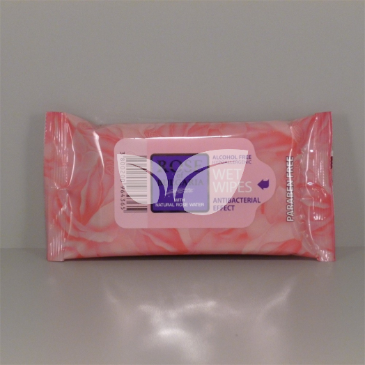 Biofresh rózsás antibakteriális nedves törlőkendő 15 db • Egészségbolt