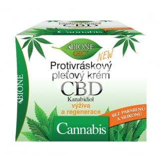 Bione cbd+cannabis ránctalanító arckrém 51 ml