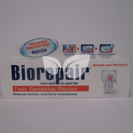 Biorepair fast sensitive repair fogkrém 75 ml • Egészségbolt