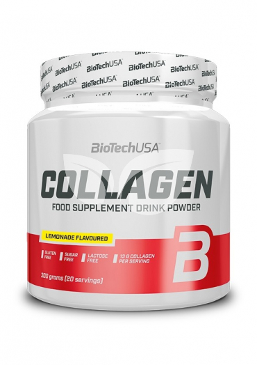 Biotech collagen italpor limonádé 300 g • Egészségbolt