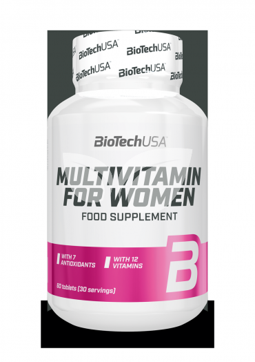 Biotech multivitamin for women tabletta 60 db • Egészségbolt