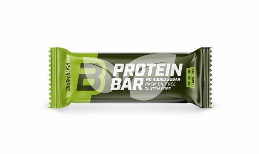Biotech protein bar pisztácia 70 g • Egészségbolt