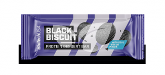 Biotech protein dessert bar black biscuit 50 g