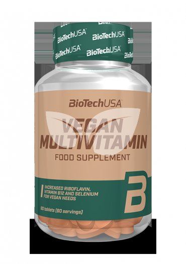 Biotech vegan multivitamin tabletta 60 db • Egészségbolt