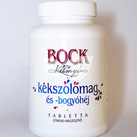 Bock kékszőlőmag és bogyóhéj tabletta 60 db • Egészségbolt