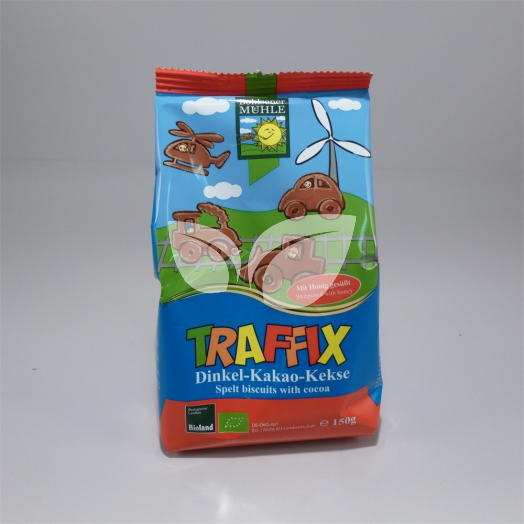 Bohlsener Mühle Bio Traffix tönköly csokis gyerek keksz 125g • Egészségbolt