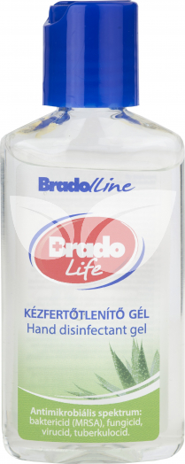 Bradolife kézfertőtlenítő gél aloe vera 50 ml • Egészségbolt