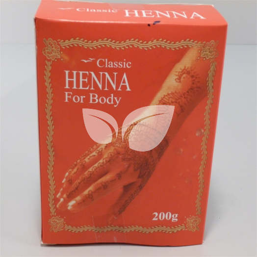 Classic Henna por 100% 200 g • Egészségbolt