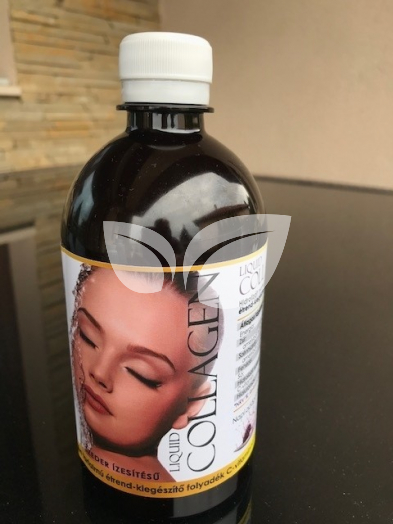Collagen liquid szeder ízesítésű 500 ml • Egészségbolt