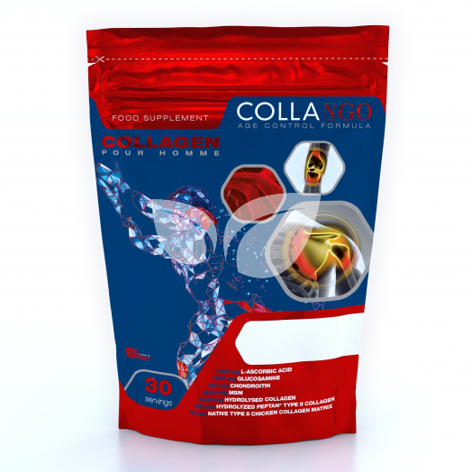 Collango collagen pour homme kékmálna 348 g • Egészségbolt