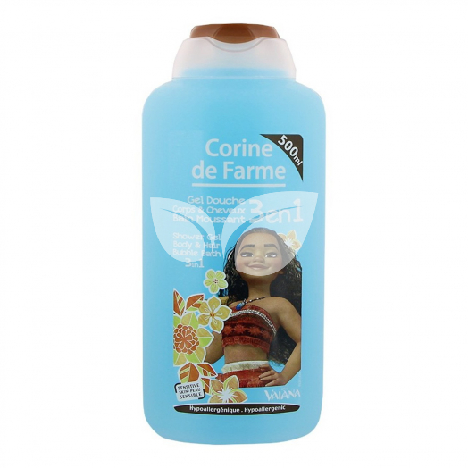Corine De farme disney vaiana 3in1 sampon-tusfürdő-habfürdő 500 ml • Egészségbolt