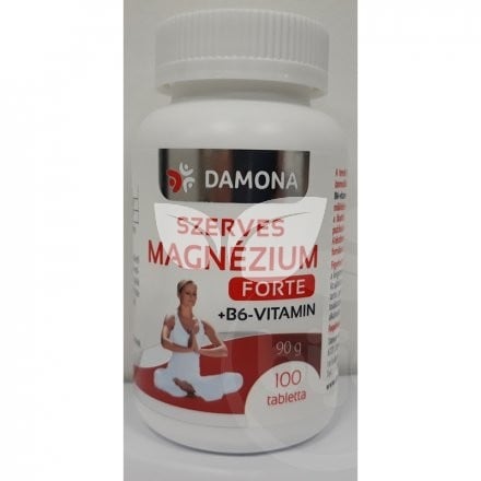 Damona magnézium forte + b6 tabletta 100 db • Egészségbolt