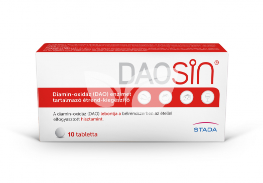 Daosin étrend-kiegészítő tabletta 10 db • Egészségbolt