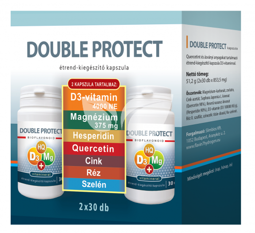Double Protect kapszula 30+30 db 60 db • Egészségbolt