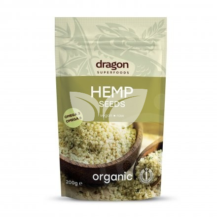 Dragon superfoods bio hántolt kendermag 200 g • Egészségbolt