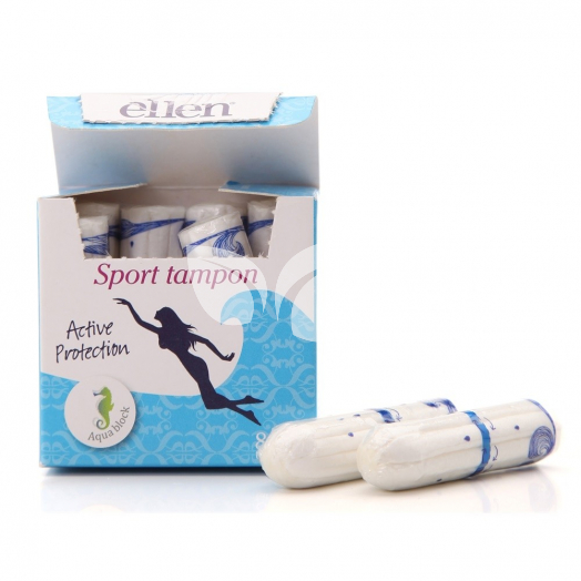 Ellen aqua block sport tampon 8 db • Egészségbolt