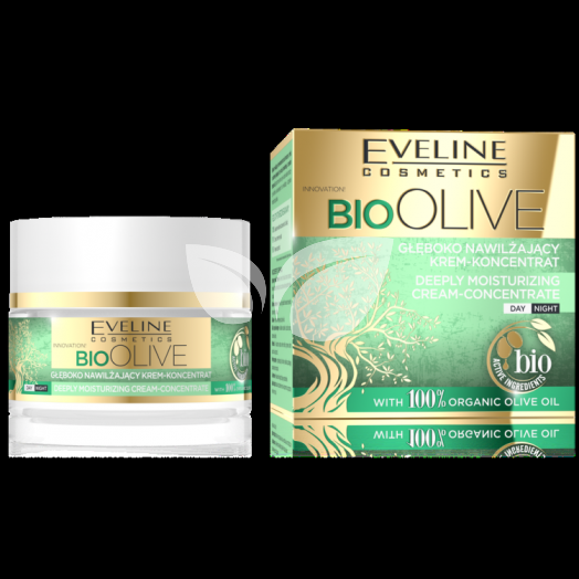 Eveline bio olive mélyhidratáló krém-koncentrátum 50 ml • Egészségbolt