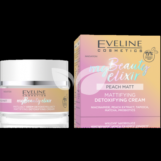 Eveline my beauty elixir mattító, detoxikáló arckrém 50 ml • Egészségbolt