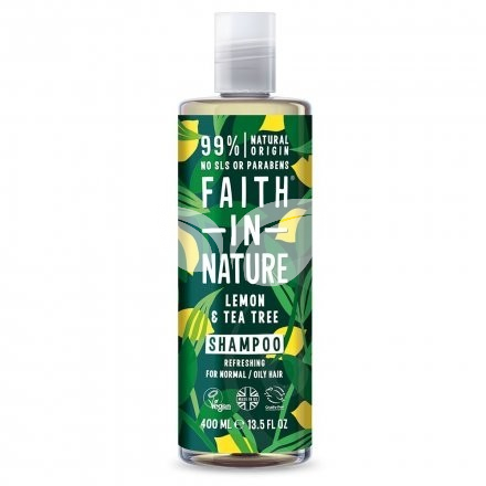 Faith In nature sampon citrom teafa 400 ml • Egészségbolt