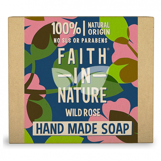 Faith in nature vadrózsa szappan 100 g • Egészségbolt