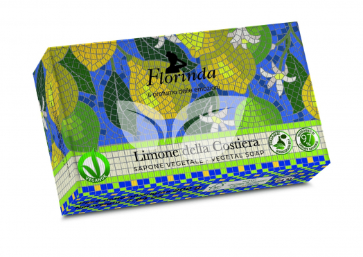Florinda szappan mozaik tengerparti citrom 200 g • Egészségbolt