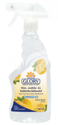 Glory kéz-eszköz és felület fertőtlenítő spray 500 ml • Egészségbolt