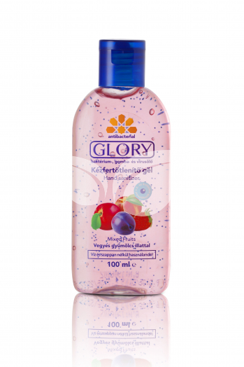 Glory kézfertőtlenítő gél vegyes gyümölcs 100 ml • Egészségbolt
