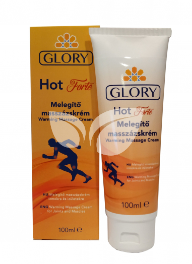 Glory melegítő (Harrar) masszázskrém hot forte 100 ml • Egészségbolt