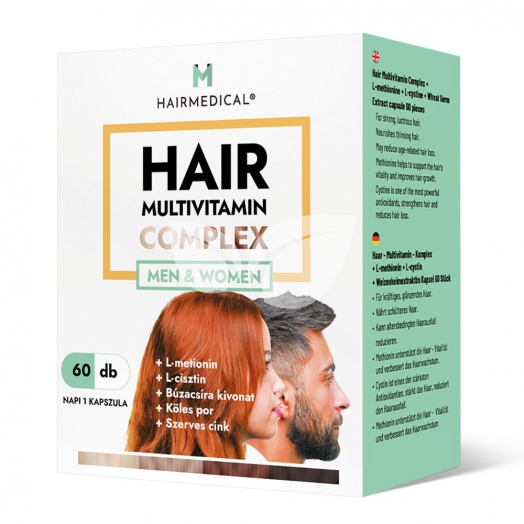Hairmedical hair multivitamin komplex kapszula 60 db • Egészségbolt