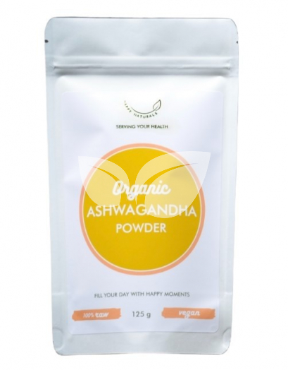 Happy Naturals organic ashwagandha por 125 g • Egészségbolt