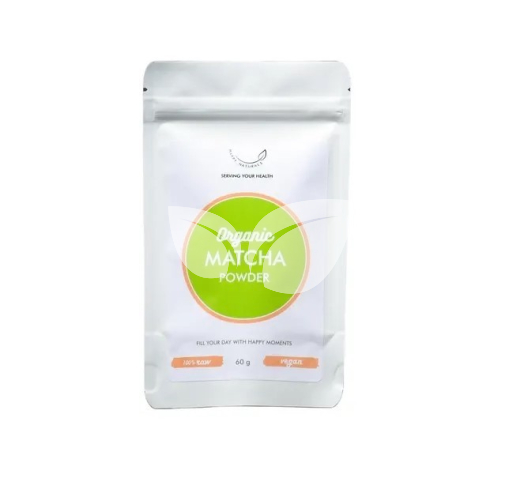 Happy Naturals organic matcha tea por 60 g • Egészségbolt