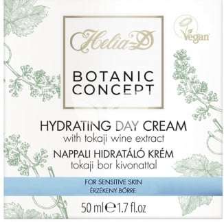 Helia-D botanic concept nappali hidratáló krém tokaji bor kivonattal érzéékeny bőrre 50 ml