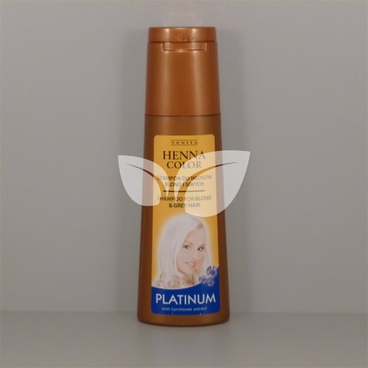 Henna Color hajsampon szőke és ősz árnyalatú hajra 250 ml