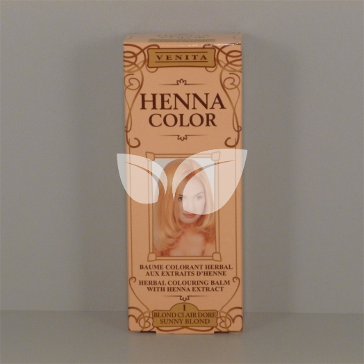 Henna Color szinező hajbalzsam nr 1 napszőke 75 ml • Egészségbolt