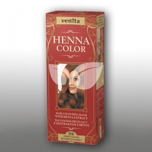 Henna Color szinező hajbalzsam nr 116 tűzvörös 75 ml • Egészségbolt