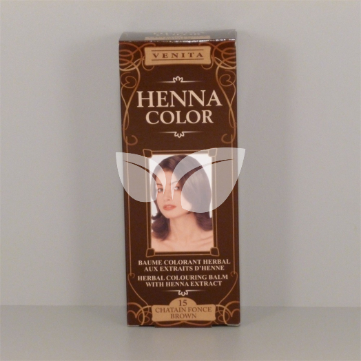 Henna Color szinező hajbalzsam nr 15 bronzbarna 75 ml • Egészségbolt
