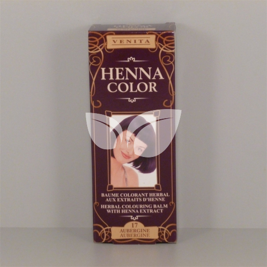 Henna Color szinező hajbalzsam nr 17 padlizsán 75 ml